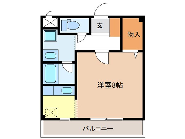 グランコートの物件間取画像